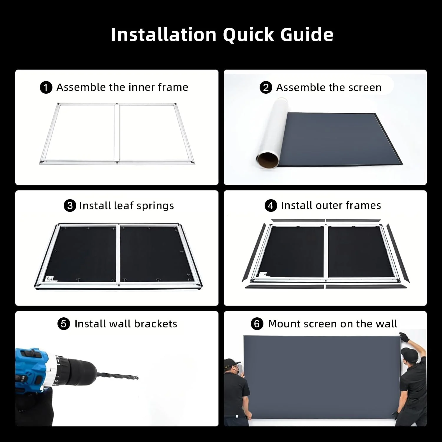 100 Inch NothingProjector PET Crystal Classic UST 85% ALR Projector Screen - Image 14