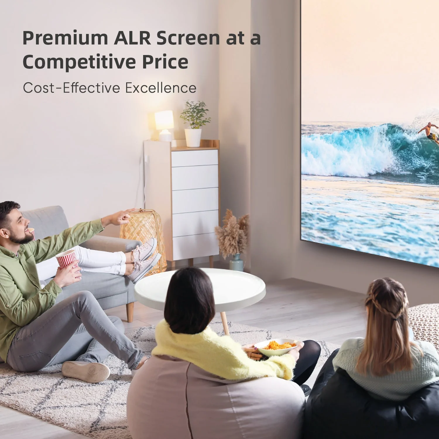 100 Inch NothingProjector PET Crystal Classic UST 85% ALR Projector Screen - Image 7