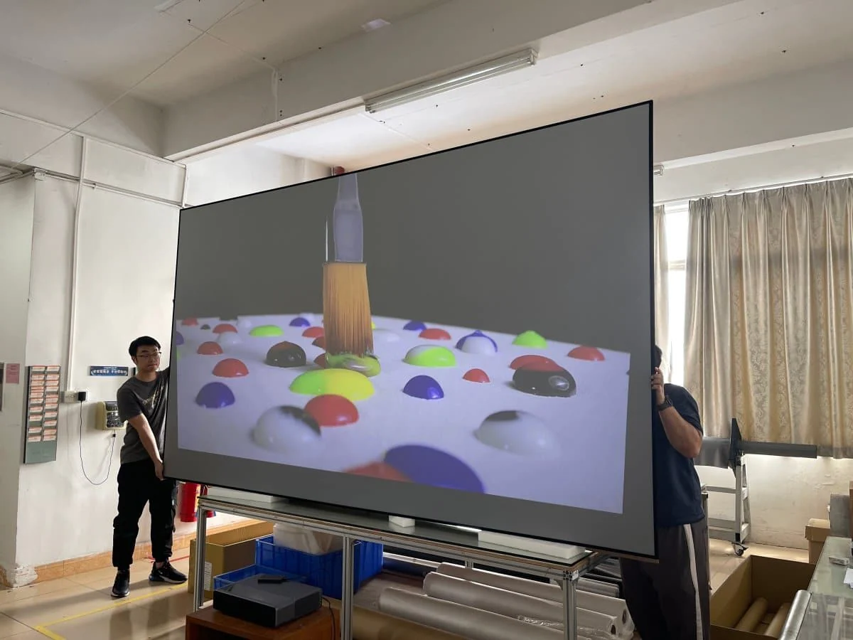 150 Inch NothingProjector Black Series Pet Crystal Lenticular Screen - Image 6