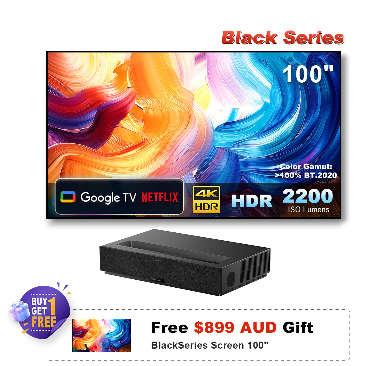 (AU) Formovie Theater Premium UST 4K Triple Color Laser TV - Image 14