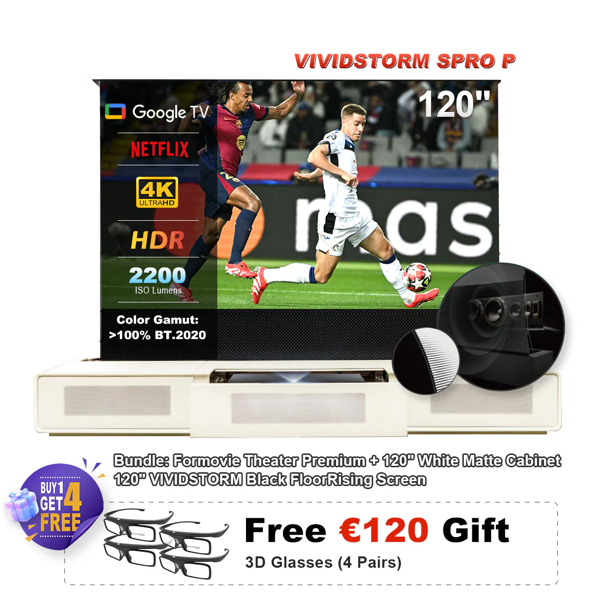 Formovie Theater Premium UST 4K Triple Color Laser TV - Image 32