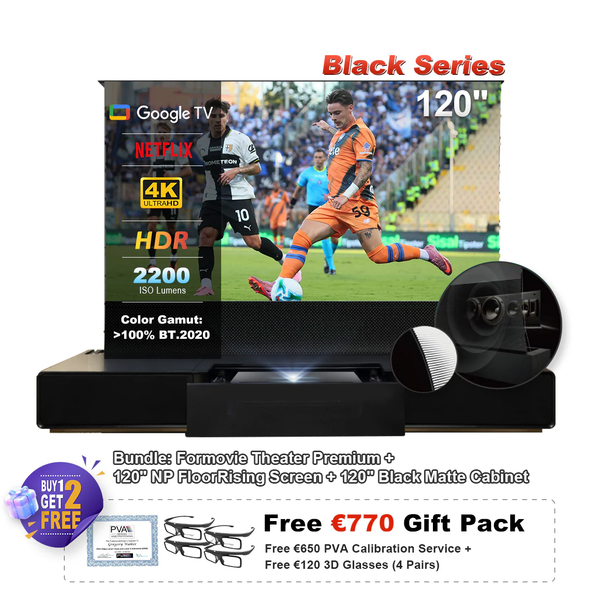 Formovie Theater Premium UST 4K Triple Color Laser TV - Image 33