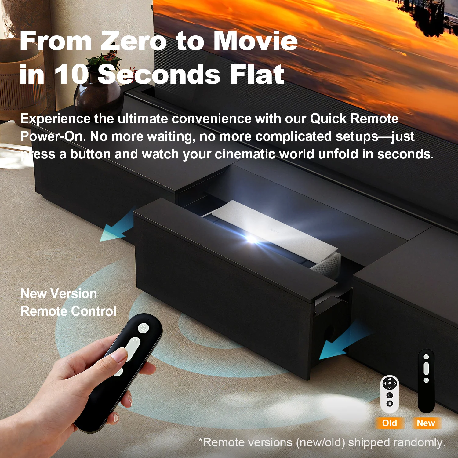 Shore Laser TV Cabinet + UST Projector Bundle (Pre-Assembled) - Image 14